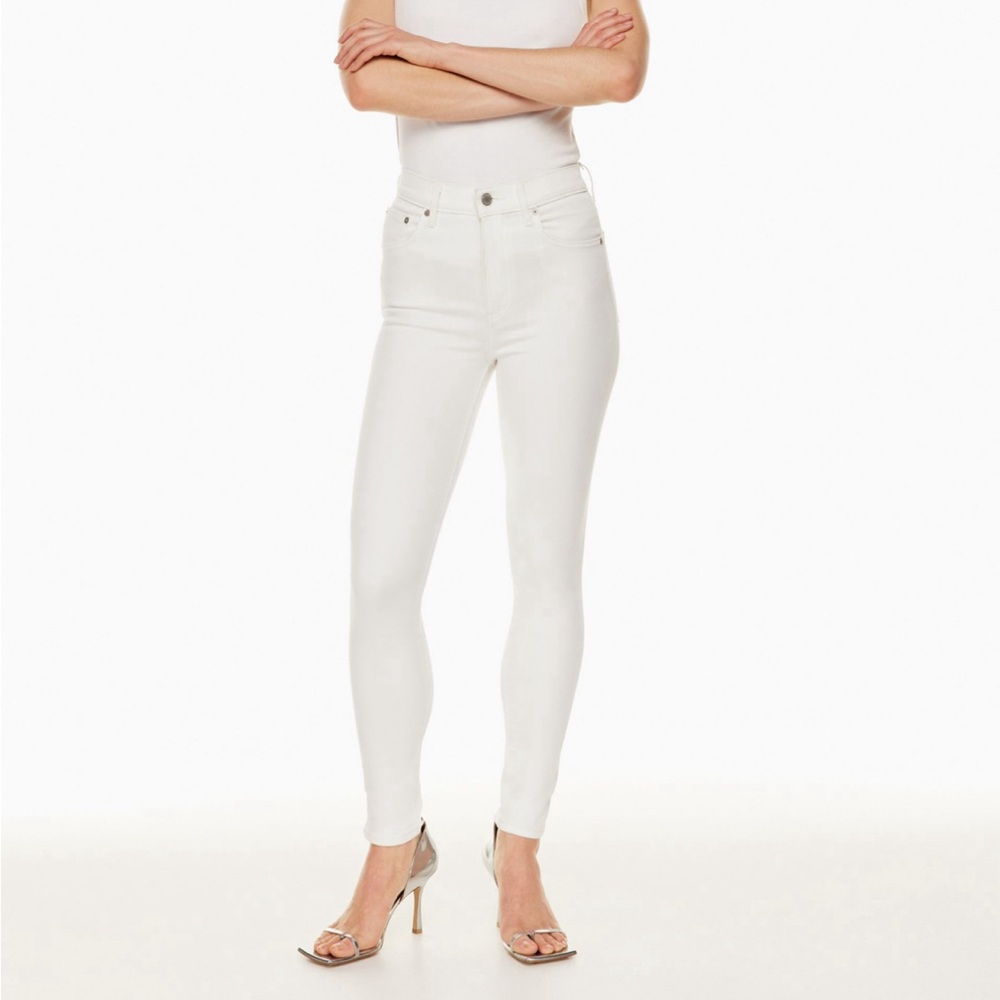 Aritzia Denim Forum Lola Jeans, White, 27W, NWT